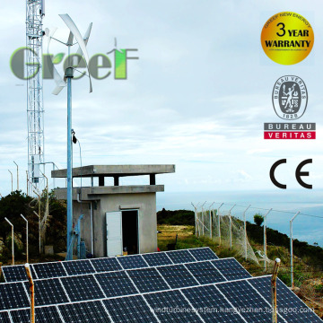 on Grid Hybrid Solar Wind Power System for Home Use